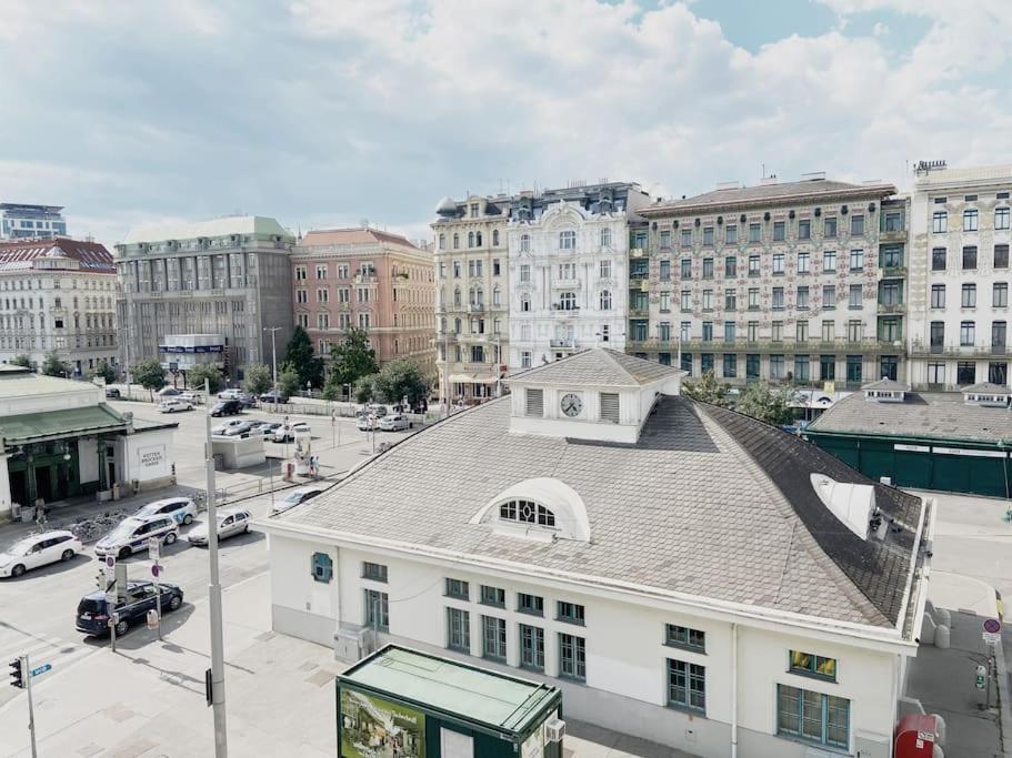 Stylish Designer Apartment At The Center Of Vienna Naschmarkt Eksteriør billede