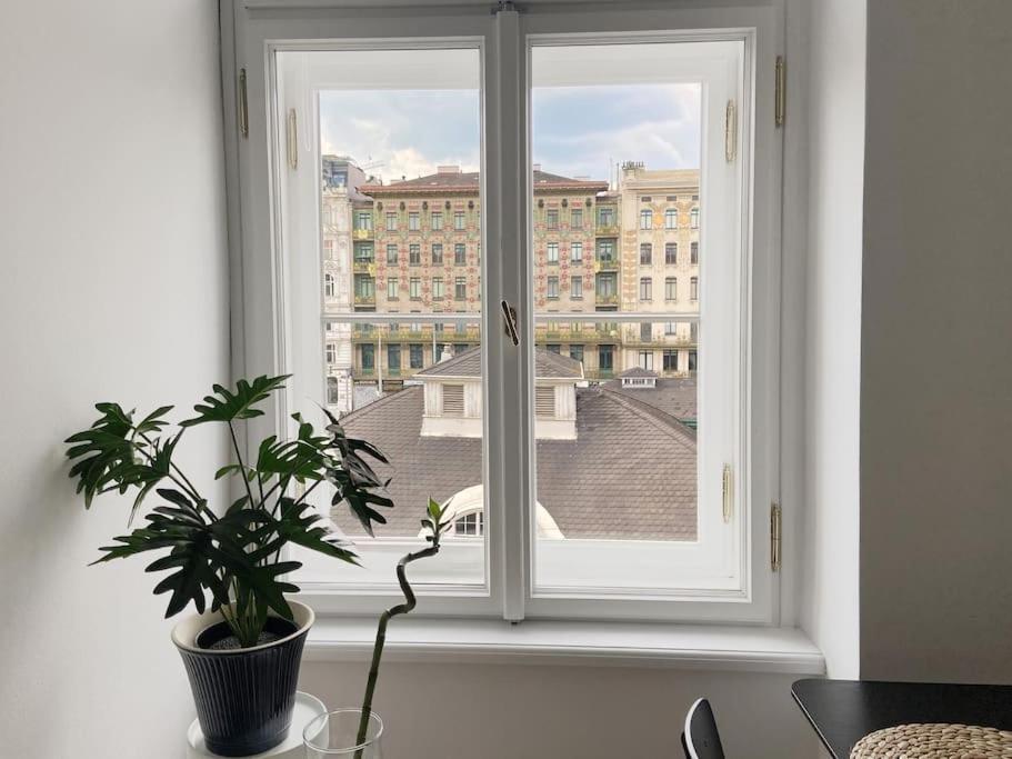 Stylish Designer Apartment At The Center Of Vienna Naschmarkt Eksteriør billede